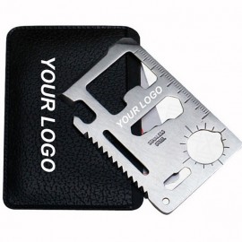 Multi-function Pocket Survival Stainless Credit Card Tool