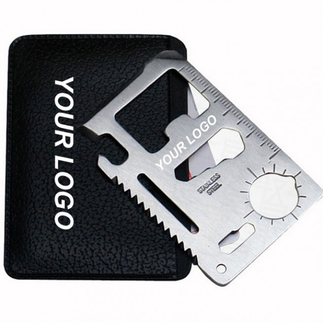 Multi-function Pocket Survival Stainless Credit Card Tool