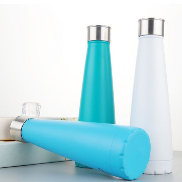 Peristyle Vacuum Insulated Stainless Steel Water Bottle - 15.5 oz.